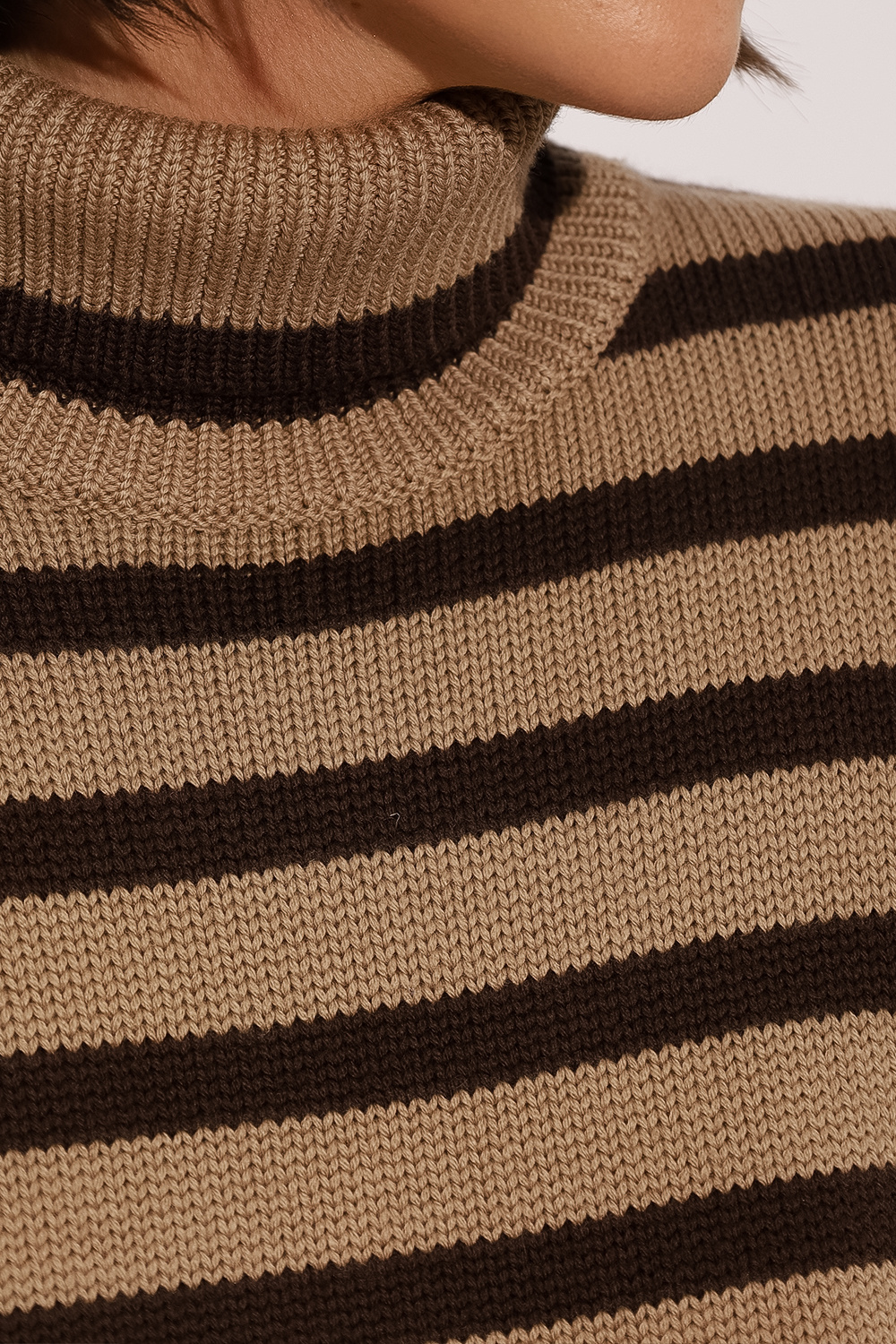 Striped turtleneck sweater TotÃªme - Vitkac Canada
